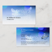 Carte De Visite Soins dentaires Orthodontiste moderne invisible go (Devant / Derrière)