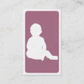 Carte De Visite soins des enfants de mod (Dos)