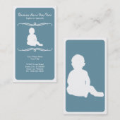 Carte De Visite soins des enfants de mod (Devant / Derrière)