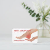 Carte De Visite Soins des pieds (Debout devant)