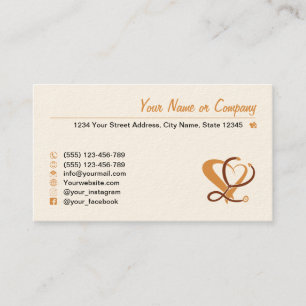 Carte De Visite Soins domestiques / en milieu urbain. Service de s