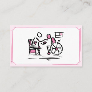 Carte De Visite Soins domestiques. Soins à domicile. Service de so