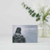 Carte De Visite Soins infirmiers des anges (Debout devant)
