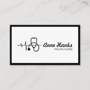 Carte De Visite Soins infirmiers privés pour la santé