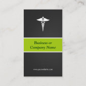 Carte De Visite Soins Médicales - Créative Innovative (Dos)