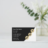 Carte De Visite Soins pour animaux de compagnie classiques ou Cart (Debout devant)