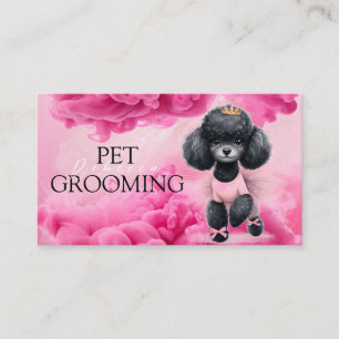 Carte De Visite Soins pour Animaux Salon de Toilettage pour Chiots