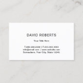 Carte De Visite Soins professionnels de la pelouse du coeur de gra (Dos)