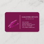 Carte De Visite Soins professionnels modernes personnalisés (Dos)