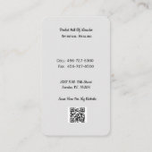 Carte De Visite Soins spirituels personnalisables (Dos)