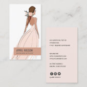 CARTE DE VISITE SOIRÉE DE SOIRÉE BLANCHE SOUFFLE ET ÉLÉGANTE SOIRÉ (Devant / Derrière)