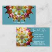 Carte De Visite Sol Mandala (Devant / Derrière)