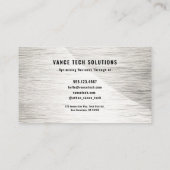 Carte De Visite Solar Flare Silver (Dos)
