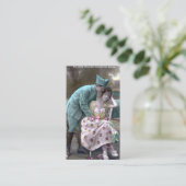 Carte De Visite Soldat et amant (Debout devant)