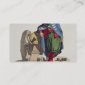 Carte De Visite Soldat turc, des 'costumes du divers national (Dos)