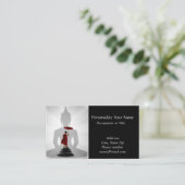 Carte De Visite Solde des médailles Zen Yoga (Debout devant)