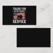 Carte De Visite Soldiers patriotiques de Memorial Day (Devant / Derrière)