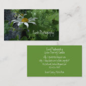 Carte De Visite Soleil après la pluie (Devant / Derrière)