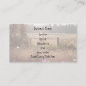 Carte De Visite Soleil matinal (Dos)