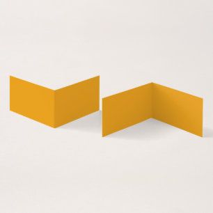 Carte De Visite Solide Marigold plié Horizontal Livre