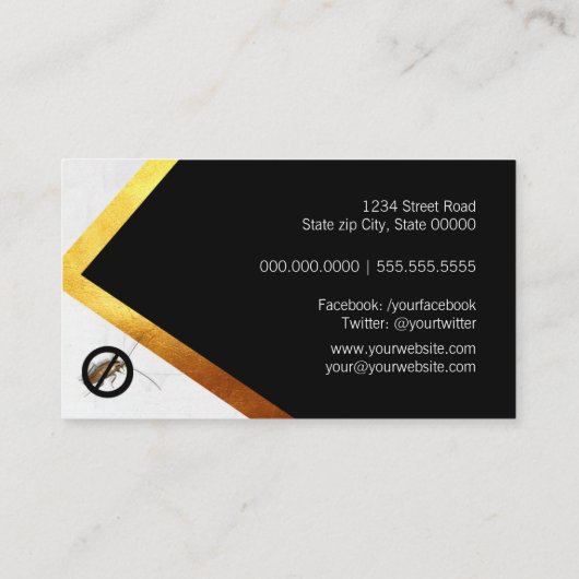 Carte De Visite Solution antiparasitaire (Dos)