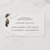 Carte De Visite Solution pour animaux (Dos)