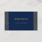 Carte De Visite Solutions d'affaires de luxe Gold (Devant)