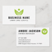 Carte De Visite Solutions professionnelles et écologiques d'entret (Devant / Derrière)