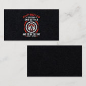 Carte De Visite Sometimes I Can Only Groan, et Suffer (Devant / Derrière)