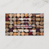 Carte De Visite Sommelier (Devant)