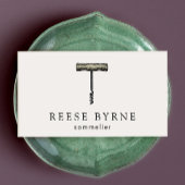 Carte De Visite Sommelier Bartender