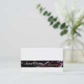 Carte de visite Sommelier Script Wine Flow (Debout devant)