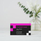 Carte De Visite sommets carrés (Debout devant)