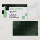 Carte De Visite sommets de golf (Devant / Derrière)