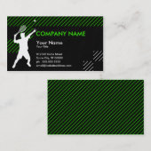 Carte De Visite sommets de tennis (Devant / Derrière)