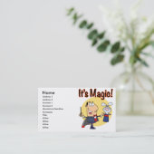 Carte De Visite son magicien idiot magique (Debout devant)