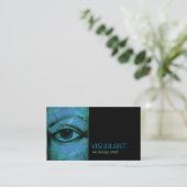 Carte De Visite Son oeil l graffiti l grunge (Debout devant)