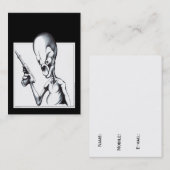 Carte De Visite Sonde étrangère (Devant / Derrière)