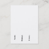 Carte De Visite Sonde étrangère (Dos)