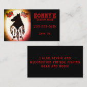 Carte De Visite Sonny's Custom Rods (Devant / Derrière)