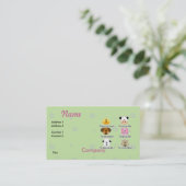 Carte De Visite Sons d'animaux de ferme (Debout devant)