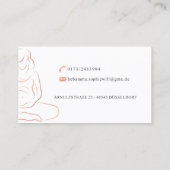 Carte De Visite Sophie va le faire (Dos)