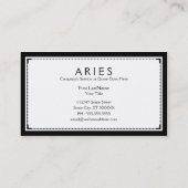 Carte De Visite sophistication (Dos)