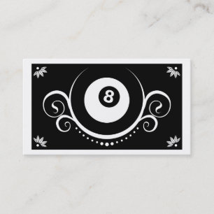 Carte De Visite sophistication à huit boules