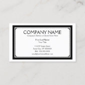 Carte De Visite sophistication de la tasse de café (Dos)