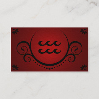 Carte De Visite sophistication des aquarius