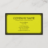 Carte De Visite sophistication des lions (Dos)