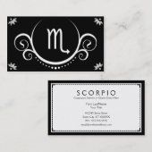 Carte De Visite sophistication du scorpio (Devant / Derrière)
