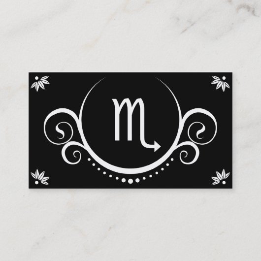 Carte De Visite sophistication du scorpio (Devant)