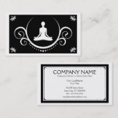 Carte De Visite sophistication du yoga (Devant / Derrière)